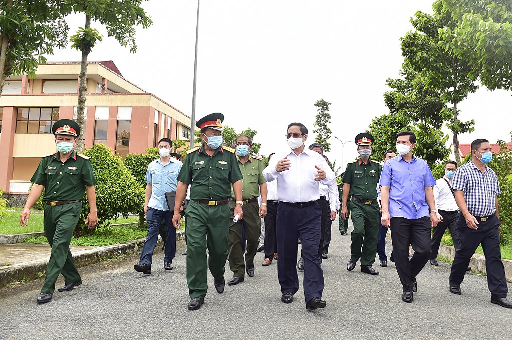 Thủ tướng Phạm Minh Chính: Tiếp tục làm tốt nhiệm vụ cách ly, không lơ là chủ quan 